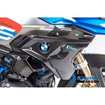カーボンパーツ エアーチューブ 右側 コンプリート フラップ付属 BMW R 1200 GS &apos；17 ILMBERGER (イルムバーガーカーボンパーツ)