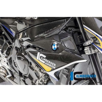 カーボンパーツ ラジエーター/バジェットホルダー 右側 - BMW S 1000 R (ab 2017) - ILMBERGER (イルムバーガーカーボンパーツ)