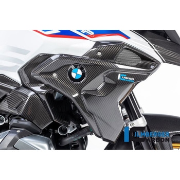 カーボンパーツ エアチューブ 右 フラップ付 (2ピース) BMW R 1250 GS ILMBERGER (イルムバーガーカーボンパーツ)