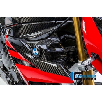 カーボンパーツ ウォータークーラーカバー 右側 カーボン BMW S1000R 2014- ILMBERGER (イルムバーガーカーボンパーツ)