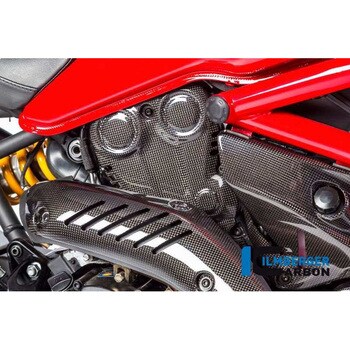 ZAV.013.D12MG.K カーボンパーツ バーティカル(縦) カムベルトカバー - Ducati Monster 1200/1200 S 1個  ILMBERGER 【通販モノタロウ】