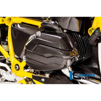 カーボンパーツ スパークプラグカバー 右側 カーボン - BMW R 1200 GS (LC) 2013 - 2015 ILMBERGER (イルムバーガーカーボンパーツ)