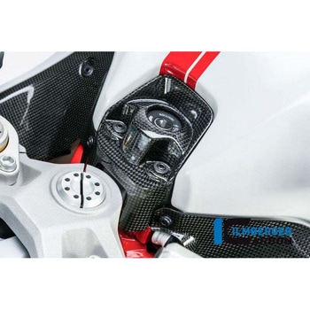 カーボンパーツ イグニッションスイッチカバー グロスカーボン - Ducati Supersport 939 ILMBERGER (イルムバーガーカーボンパーツ)