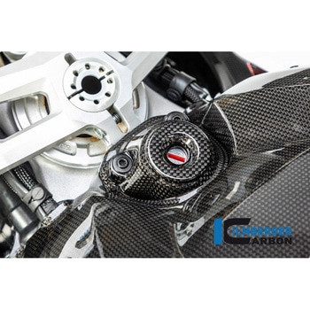 カーボンパーツ イグニッションスイッチカバー グロス Panigale V4 / V4 S ILMBERGER (イルムバーガーカーボンパーツ)