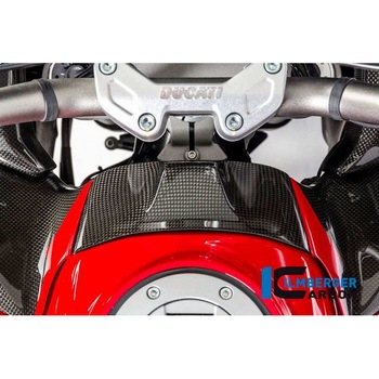 カーボンパーツ イグニッションスイッチカバー グロス Ducati MTS 1200 &apos；15 ILMBERGER (イルムバーガーカーボンパーツ)