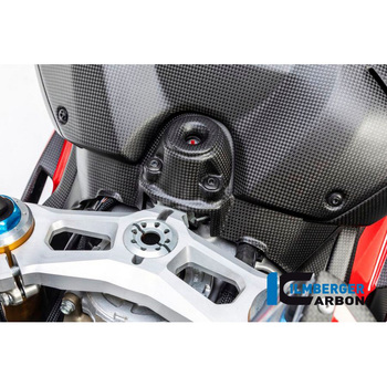 カーボンパーツ イグニッションスイッチカバー マット Panigale V4 / V4 S ILMBERGER (イルムバーガーカーボンパーツ)