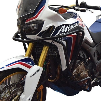 パイプアッパークラッシュバー ブラック HONDA AFRICA TWIN CRF 1000 L 2017> ISOTTA (イソッタ)