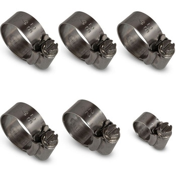 Honda RS 125 1985 - 1986 ステンレススチールラジエーターホースクランプキット - Samco Sport (サムコスポーツ)