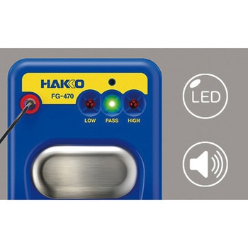 通電チェッカー(リストストラップ用) エスコ