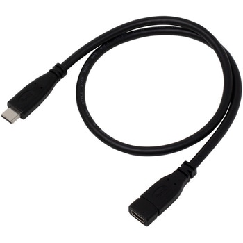 PD100W対応 USB3.2Gen1 Type-C延長ケーブル アイネックス