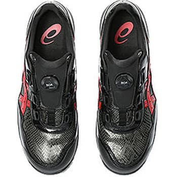 ウィンジョブ CP306 BOA BLK EDITION アシックス ローカット