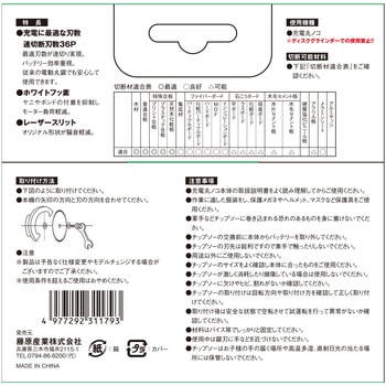 充電かまいたちフッ素スリット SK11