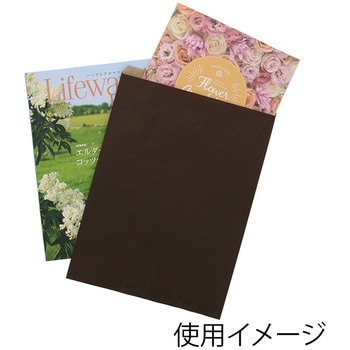 カラー平袋(ベロ付き 筋入無地) HEIKO
