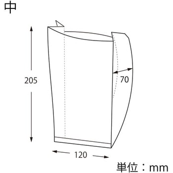 窓付耐油ガゼットパック HEIKO