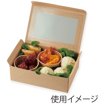 食品箱 ネオクラフト 窓付BOX HEIKO