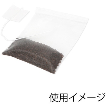 ティーバッグ タグ付メッシュ空袋 シモジマ
