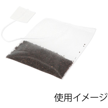 ティーバッグ タグ付メッシュ空袋 シモジマ