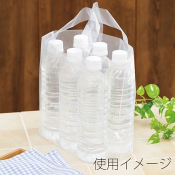 手提げポリ袋 ポリチャームバッグ HEIKO