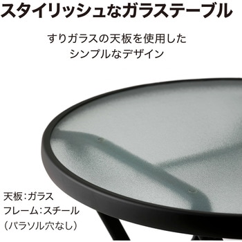 イーズガラステーブル タカショー