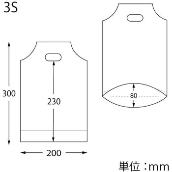 手抜きポリ袋 バイオハンディバッグ HEIKO