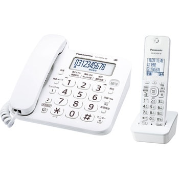 VE-GD26DL-W デジタルコードレス電話機 子機1台タイプ 1セット ...