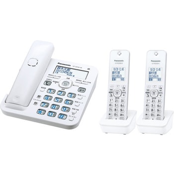 VE-GD56DW-W デジタルコードレス電話機 子機2台タイプ 1セット