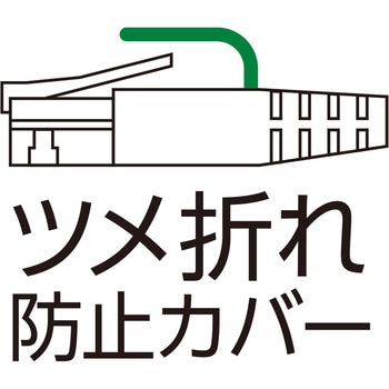 カテ6AスリムLANケーブル MCO