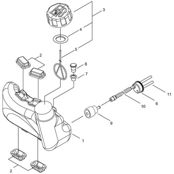燃料タンク部品HT2210S-600B - 新ダイワ