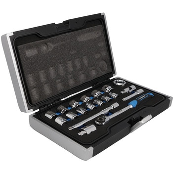 3/8DR 19PC ショートソケットセット(6角) SIGNET(シグネット)