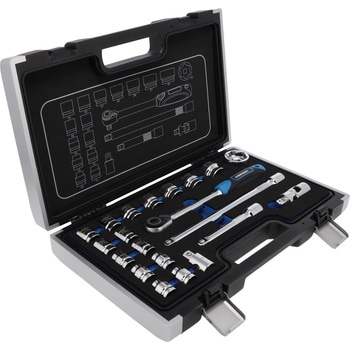 1/2DR 21PC ショートソケットセット(6角) SIGNET(シグネット)