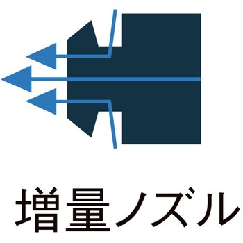 M12増量ノズル(EA123ABシリーズ用) エスコ