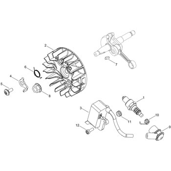 マグネト部品E2025TS 新ダイワ チェーンソー関連部品 【通販モノタロウ】