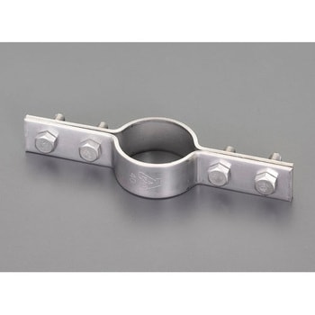32Aステンレス鋼管用床バンド(ステンレス製) エスコ