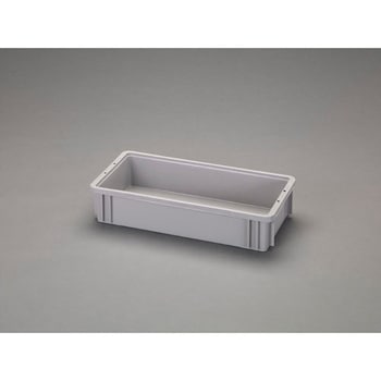 560x270x114mm/12．6Lコンテナ(グレー) エスコ