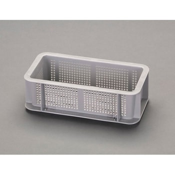 335x168x103mm/3．4Lコンテナ(グレー) エスコ