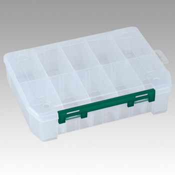 255x190x60mmパーツケース(仕切板8枚) エスコ