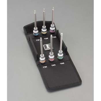 1/2”sqT20-T45[Torx]ビットソケット(ホールド機能付 - エスコ