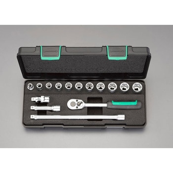 3/8”sqソケットレンチセット エスコ