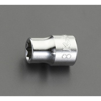 3/8”sqx13mm[2重4角]ソケット エスコ