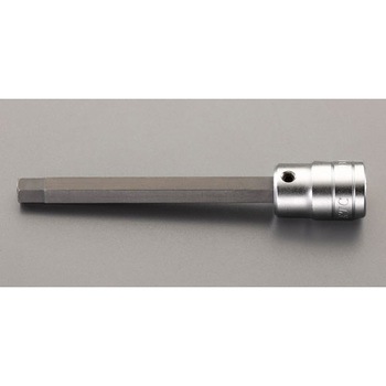 1/2”sqx3/8”/132mm[HEX]ビットソケット エスコ