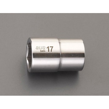 1/2”sqx18mmソケット(ステンレス製) エスコ