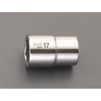 1/2”sqx24mmソケット(ステンレス製) エスコ