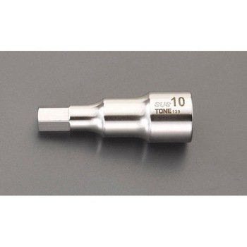 1/2”sqx8mm[HEX]ビットソケット(ステンレス製) エスコ