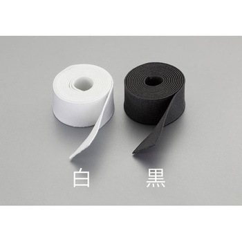 15mmx2m平織ゴム(白) エスコ