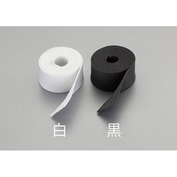 38mmx2m平織ゴム(白) エスコ