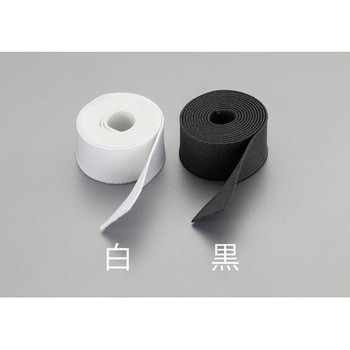 38mmx10m平織ゴム(黒) エスコ