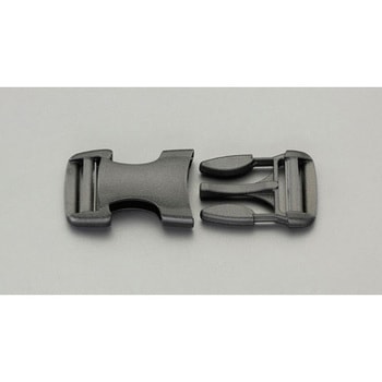 50mmバックル(プラスチック製・5個) エスコ