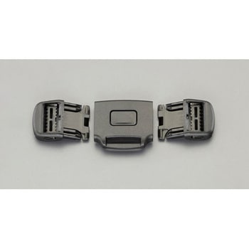 25mmバックル(プラスチック製・2個) エスコ