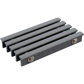 屋内外兼用ノンスリップ樹脂グレーチング フォルテ 集水マス (通常枠/アンカー付) シマブン