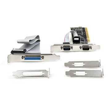 シリアル&パラレル増設PCI Expressインターフェースカード/PCIe拡張ボード StarTech.com